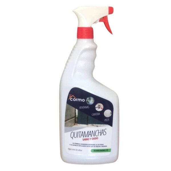 Quitamanchas de sarro y óxido